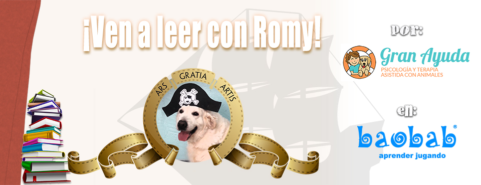 Taller Lector Canino: Las Aventuras de Romy La Pirata Pata de Palo ...ver más